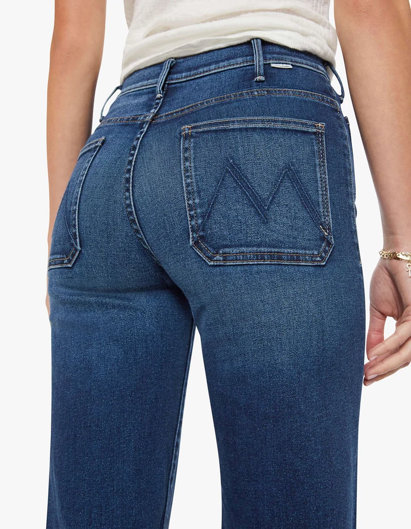 Flared-Leg Jeans Hustler Roller Patch
