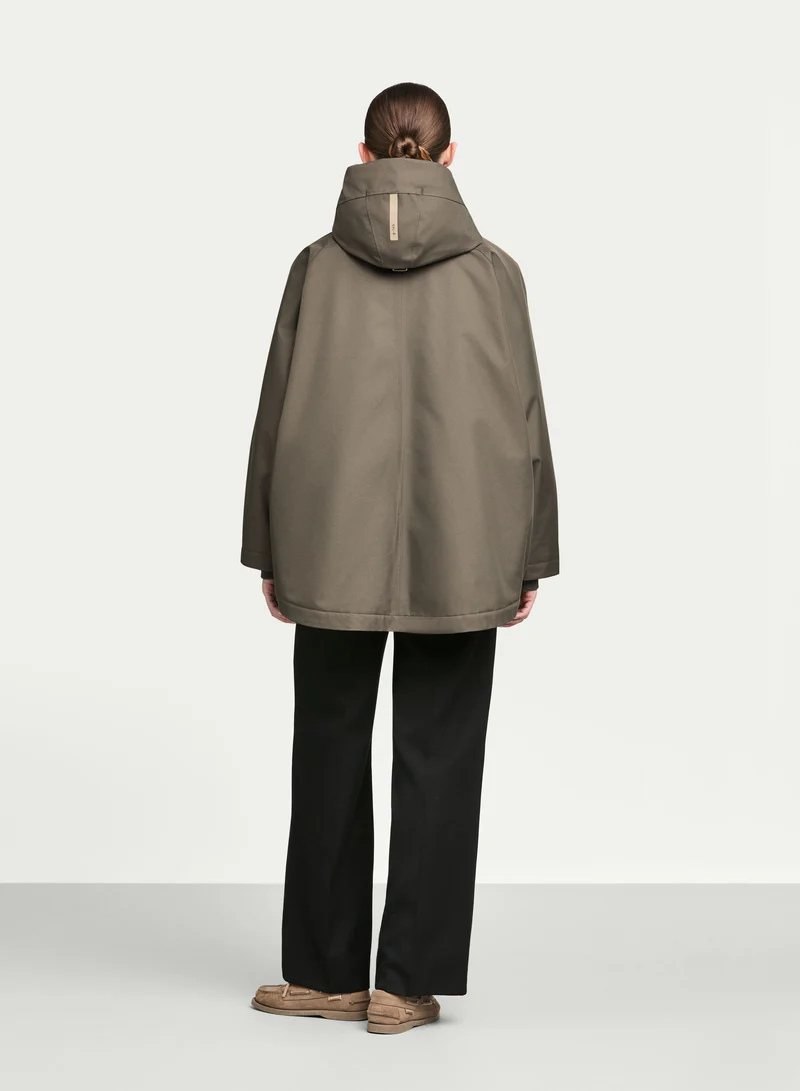 Jacke Pure mit Kapuze