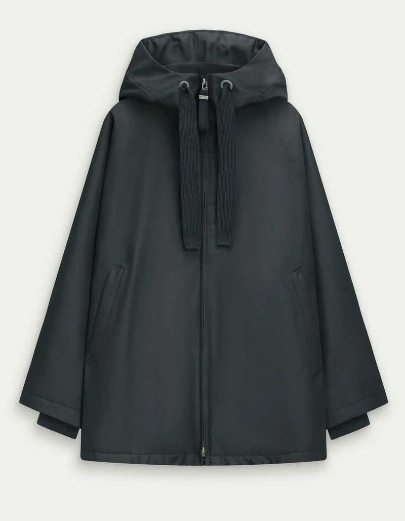 Jacke Pure mit Kapuze