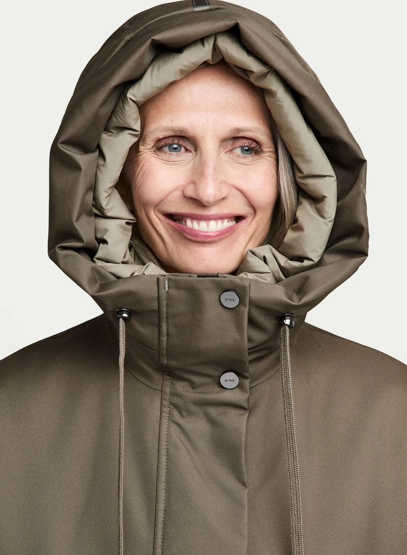 Parka Luna mit Kapuze