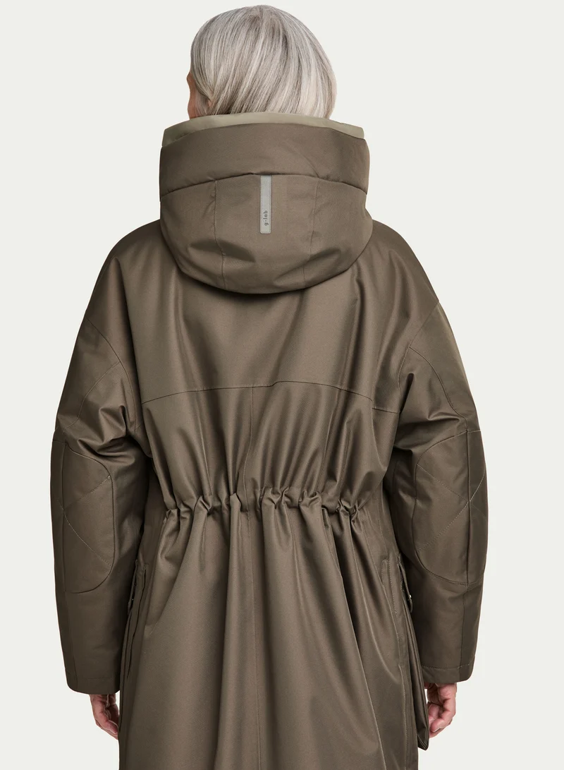 Parka Luna mit Kapuze