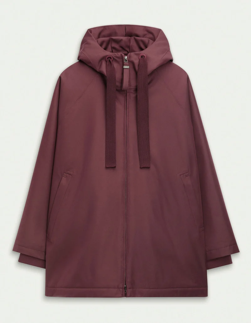 Jacke Pure mit Kapuze