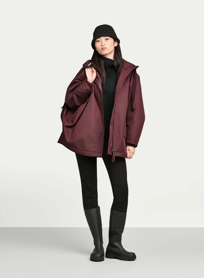 Jacke Pure mit Kapuze