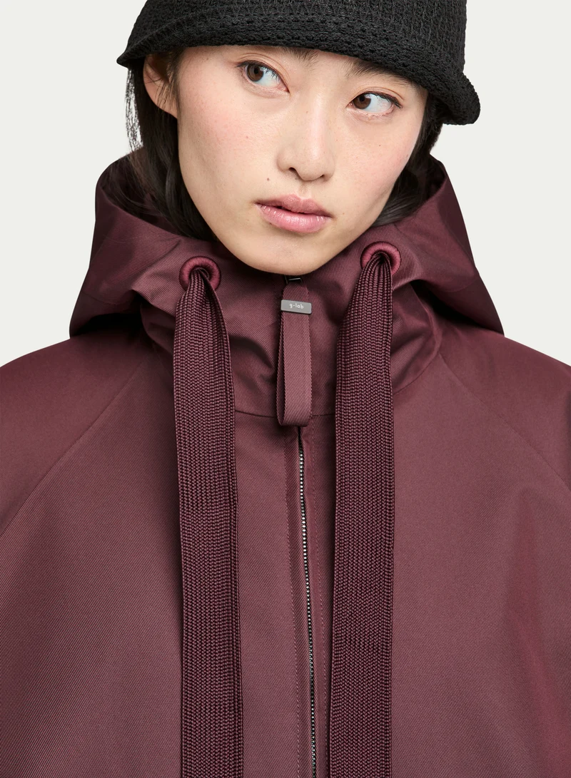 Jacke Pure mit Kapuze