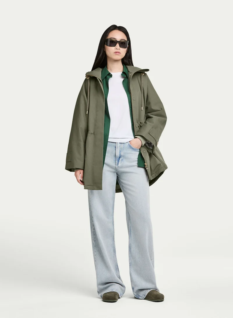 Wattierte Jacke Feli mit Kapuze