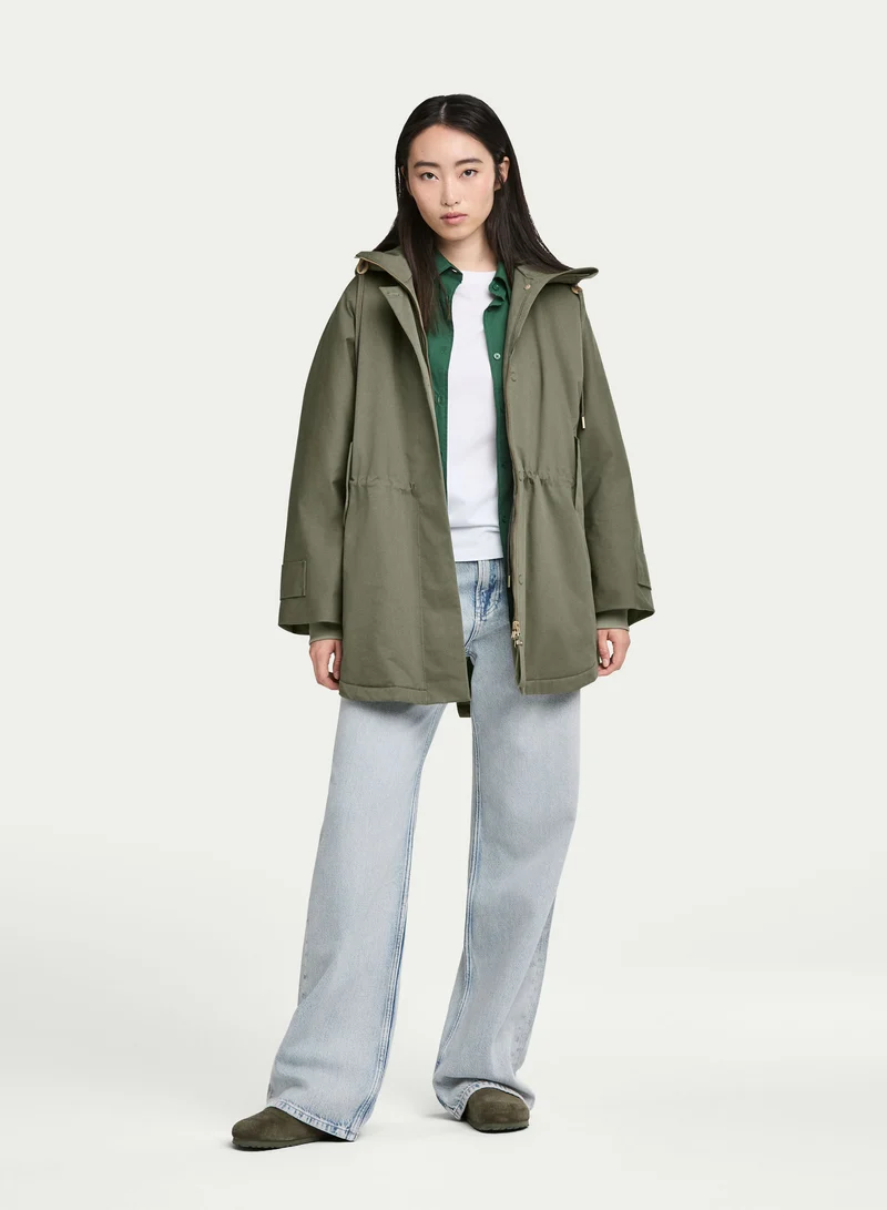 Wattierte Jacke Feli mit Kapuze