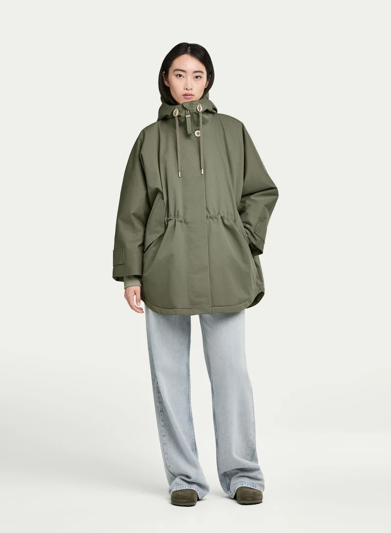 Wattierte Jacke Feli mit Kapuze