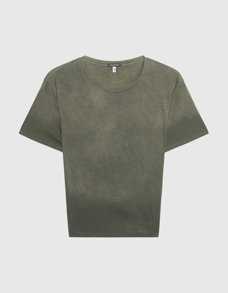 Cropped T-Shirt Tight Waist