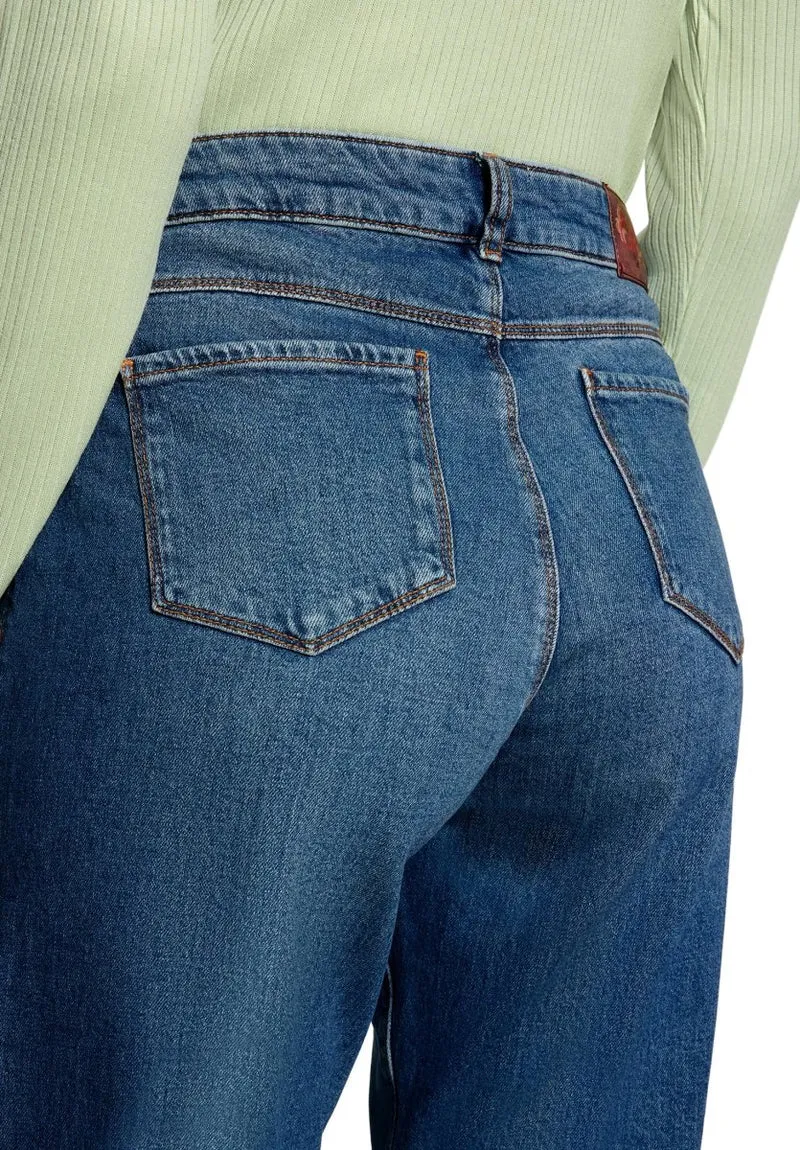 Cartoon Hose Jeans 1/1 Länge Dark Blue Denim