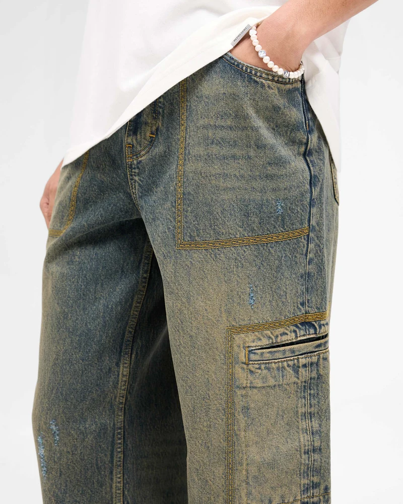 R3 Drive Denim - Tobacco Blue