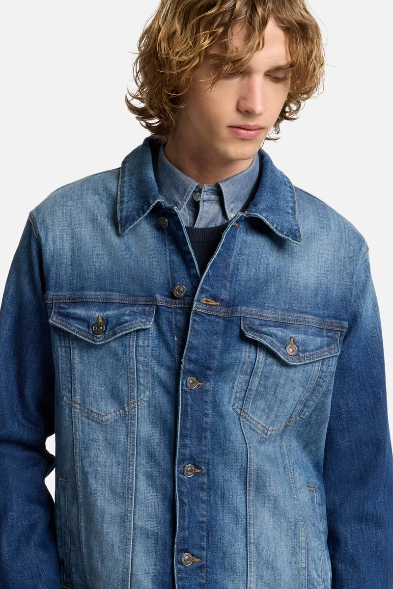 Multicount Perfect Trucker Jacket In Countless