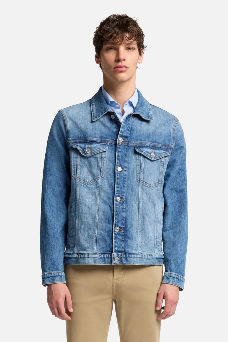 Multicount Perfect Trucker Jacket In Reason