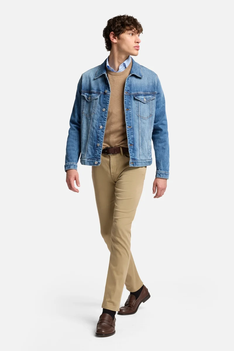 Multicount Perfect Trucker Jacket In Reason