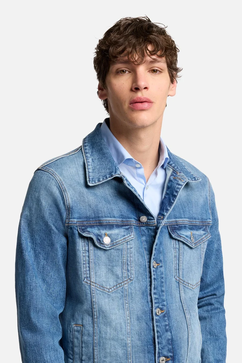 Multicount Perfect Trucker Jacket In Reason