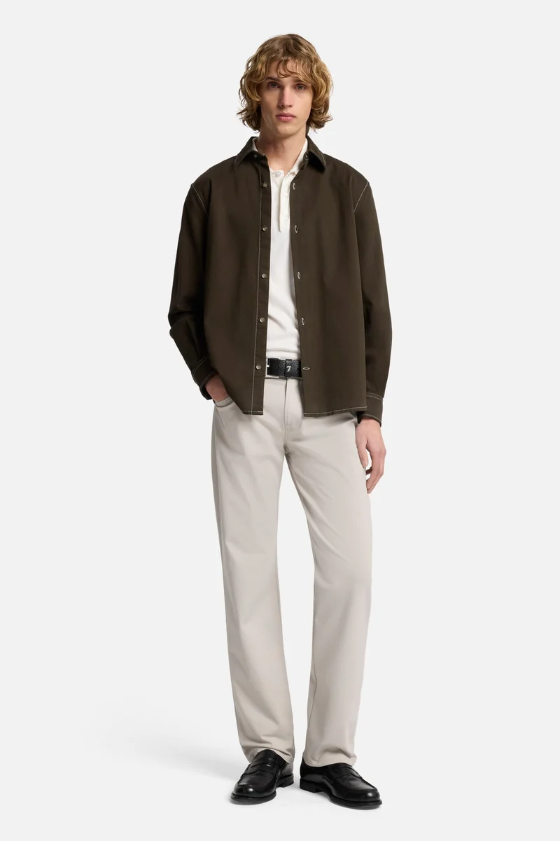 Luxe Performance Knit The Straight In Stone