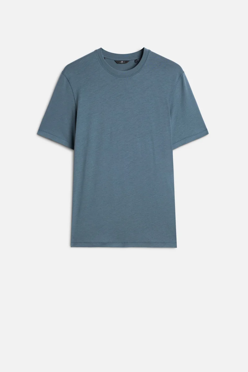 Lyocell Crewneck Tee in Titan