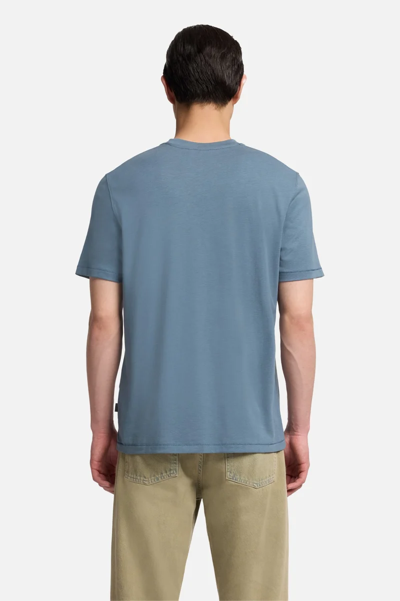 Lyocell Crewneck Tee in Titan