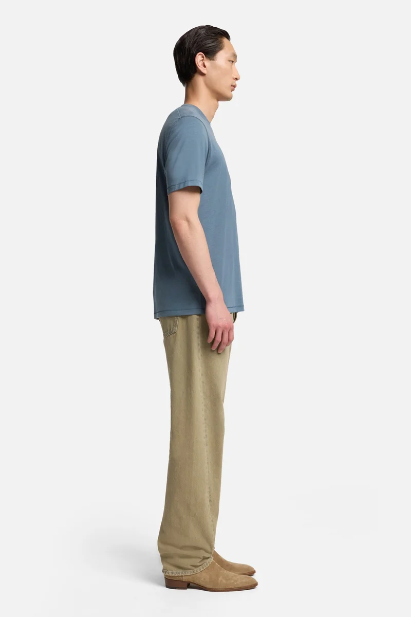 Lyocell Crewneck Tee in Titan