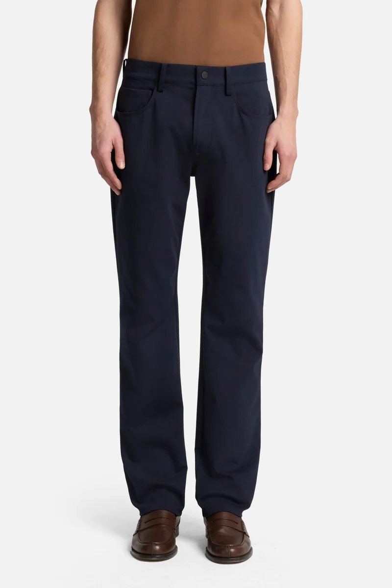 Luxe Performance Knit The Straight In Navy