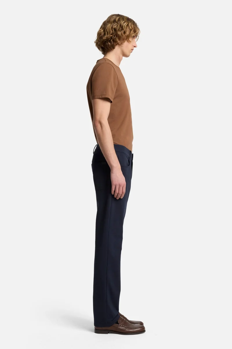 Luxe Performance Knit The Straight In Navy