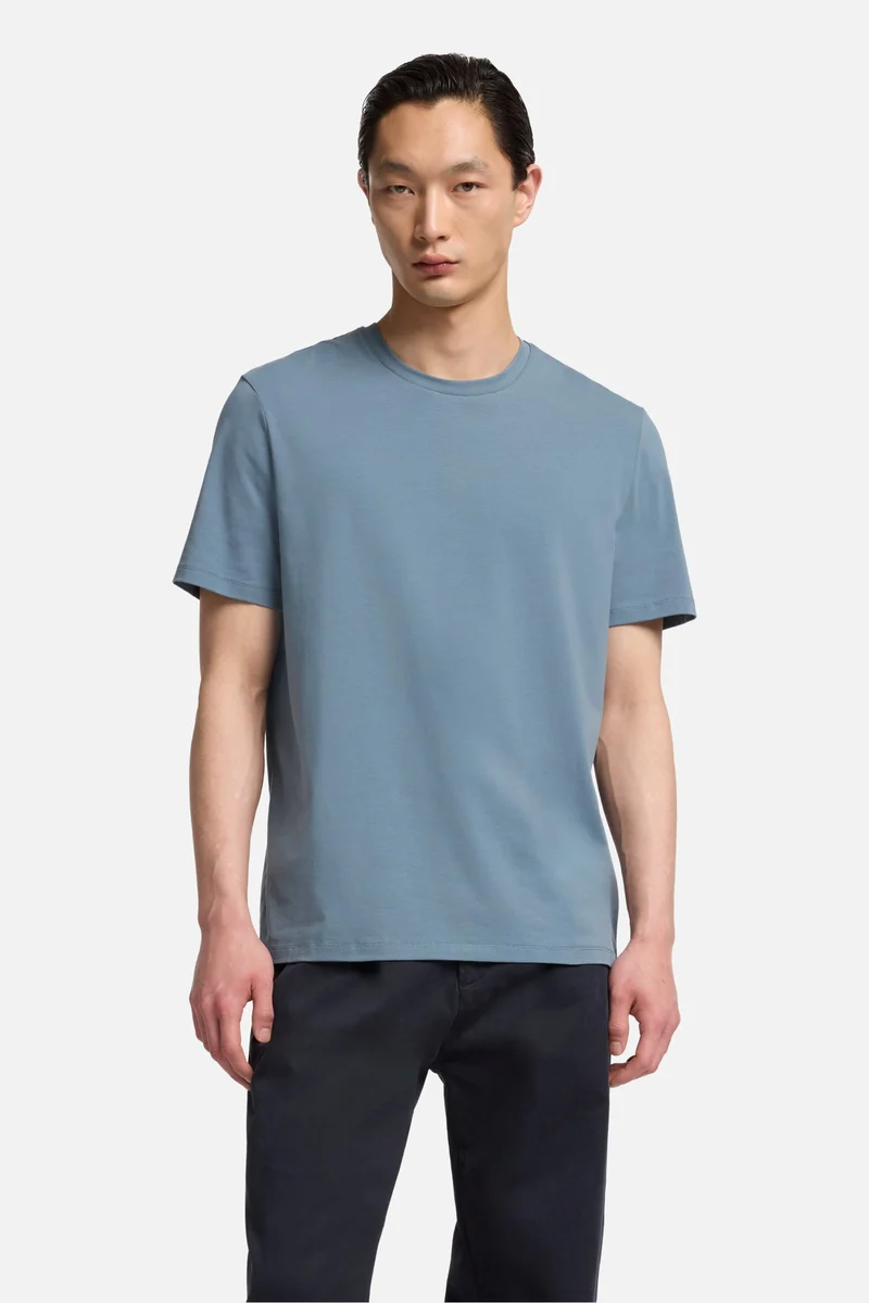 Luxe Performance Tee in Titan