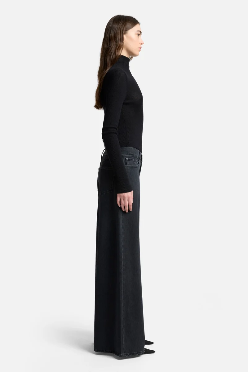 MANKIND Marie Wide Leg in Thunderstorm