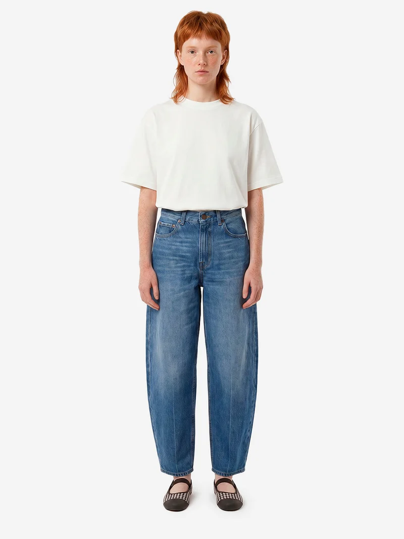 Jeans 'Bibi' balloon cropped