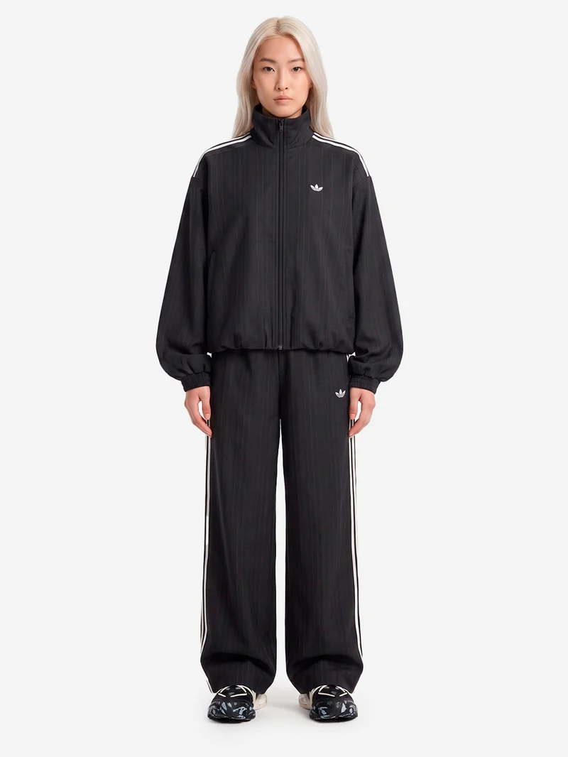 Pantaloni track a quadri loose