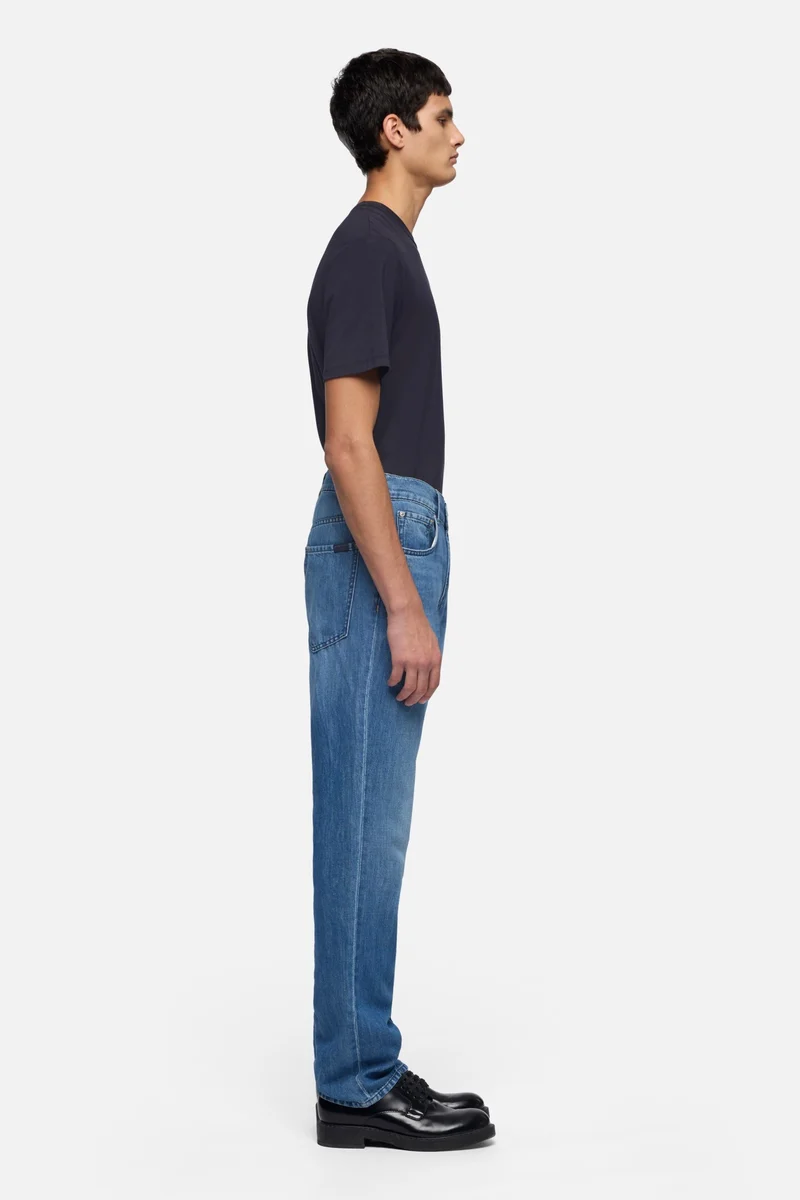 THE STRAIGHT in Indigo Linen Cloudbreak