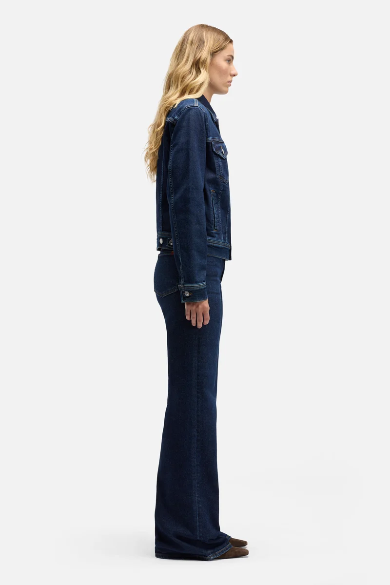 ADI TRUCKER JACKET in Luxe Vintage Bluecrest
