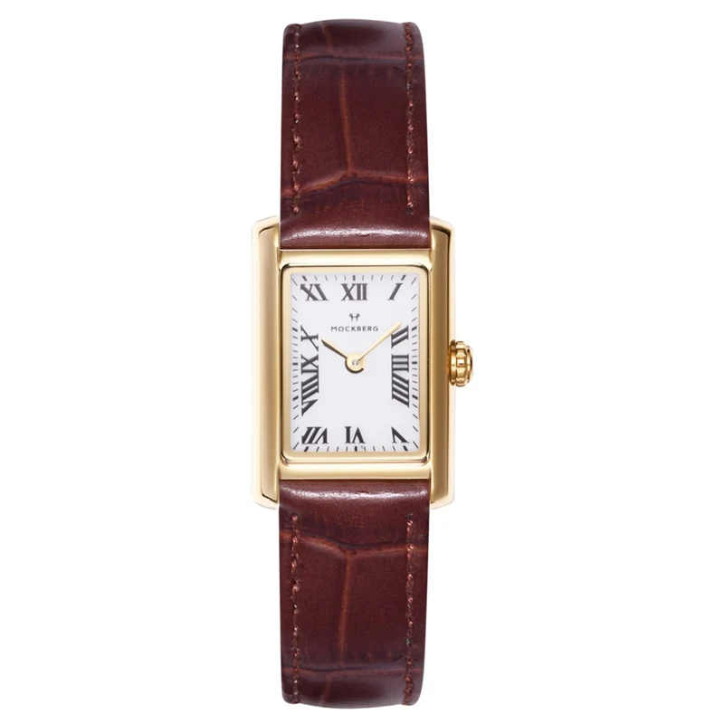 Mockberg Timeless Brown Leather Women's Watch MB0247