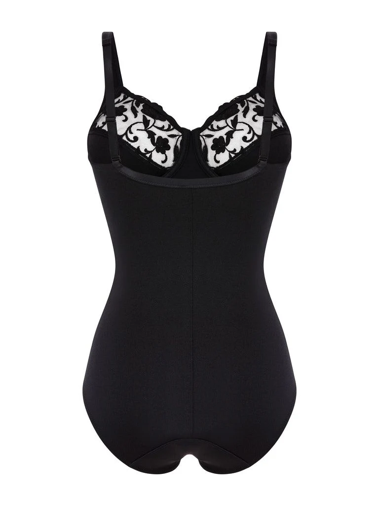 Felina Damen Corselette Einteiler ohne Bügel