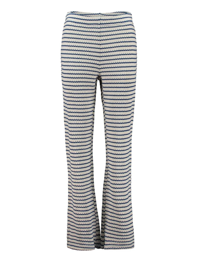 Hailys Damen-Hose gestreift Flared