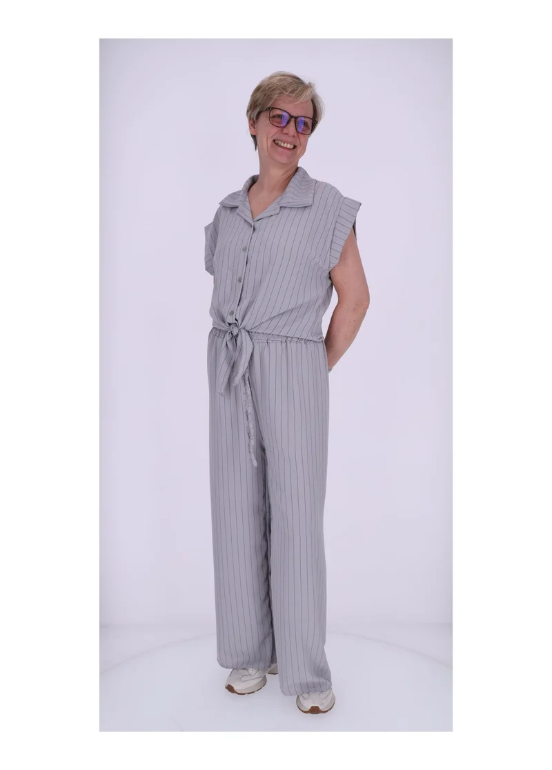 Splash of Color Damen Hose Nadelstreifen