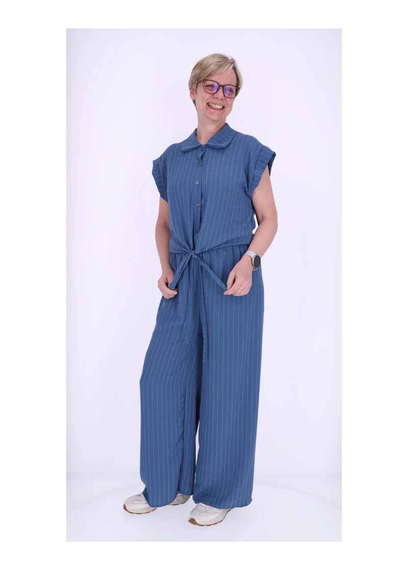 Splash of Color Damen Hose Nadelstreifen