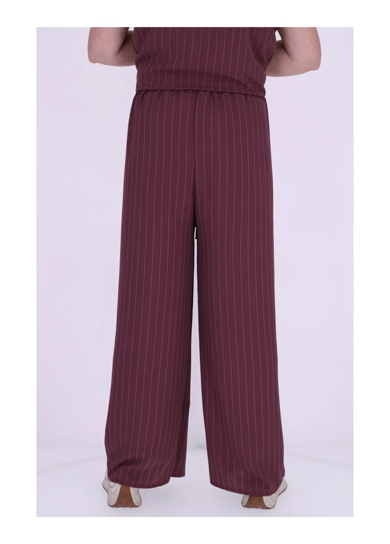 Splash of Color Damen Hose Nadelstreifen
