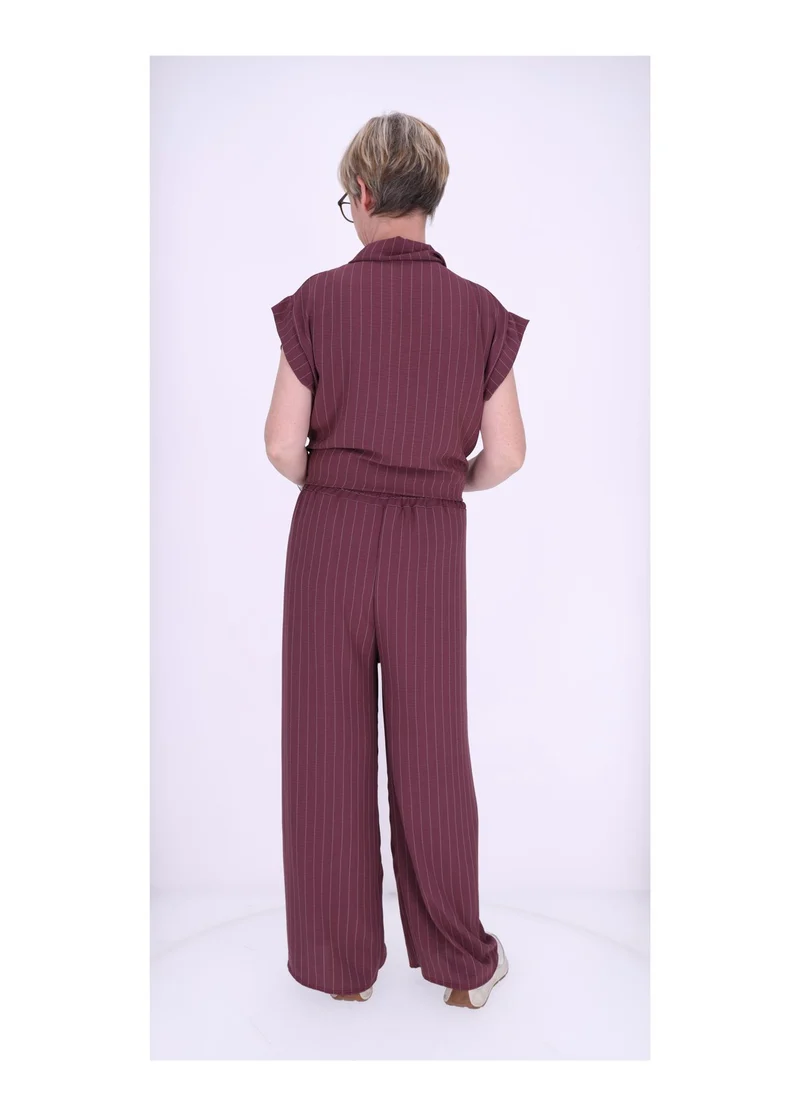 Splash of Color Damen Hose Nadelstreifen