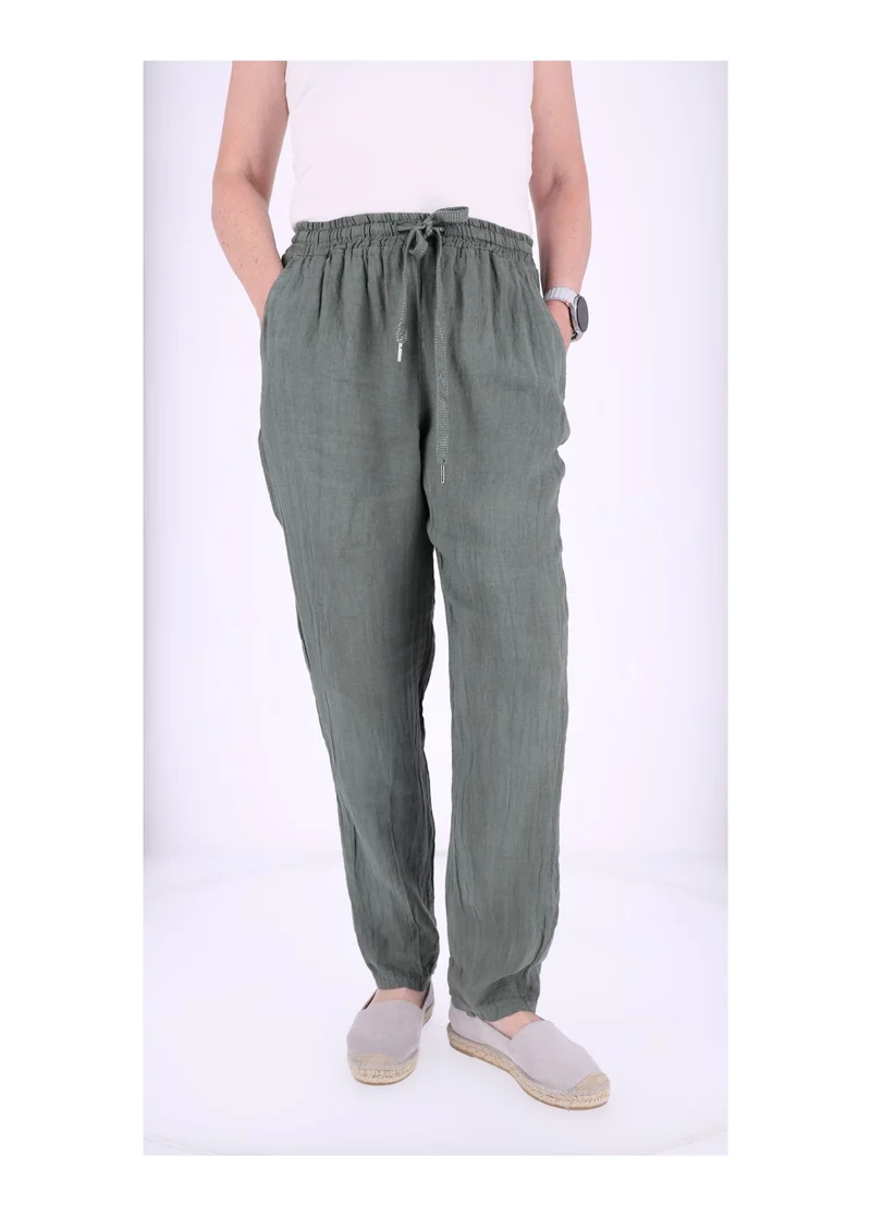 Splash of Color Leinenhose Damen