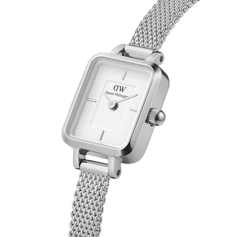 Daniel Wellington Quadro Mini damen Uhr Silber DW00100726