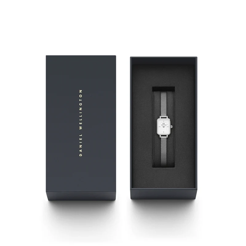 Daniel Wellington Quadro Mini damen Uhr Silber DW00100726