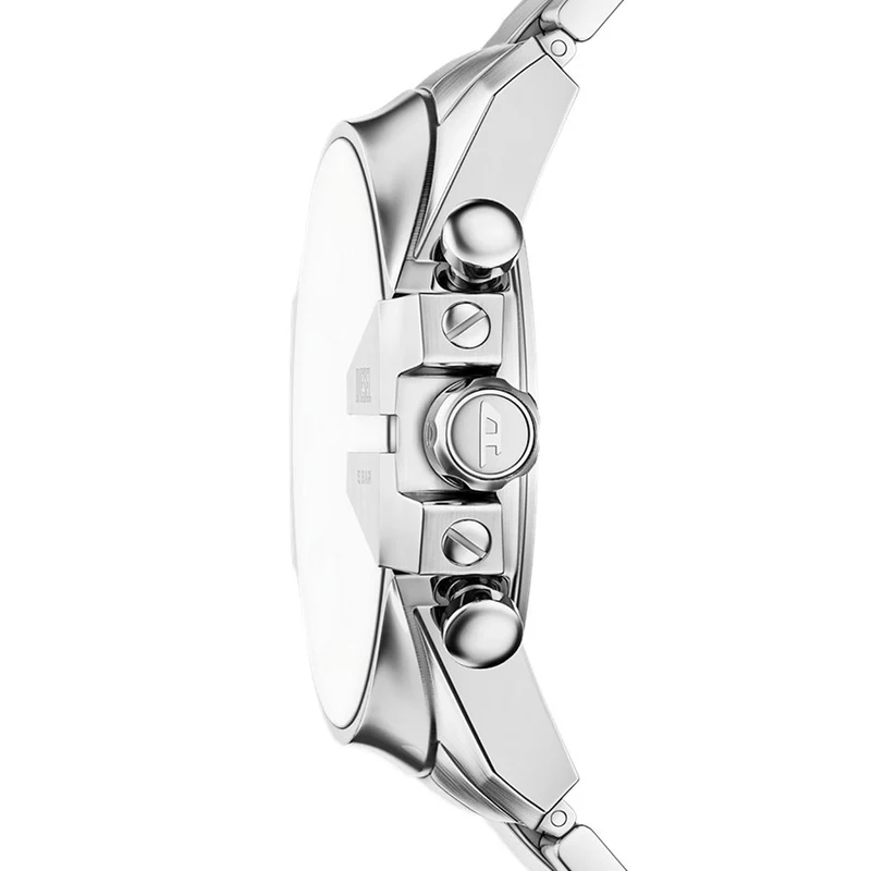 Diesel Mega Chief Slim Round Gold Dial Watch DZ4702