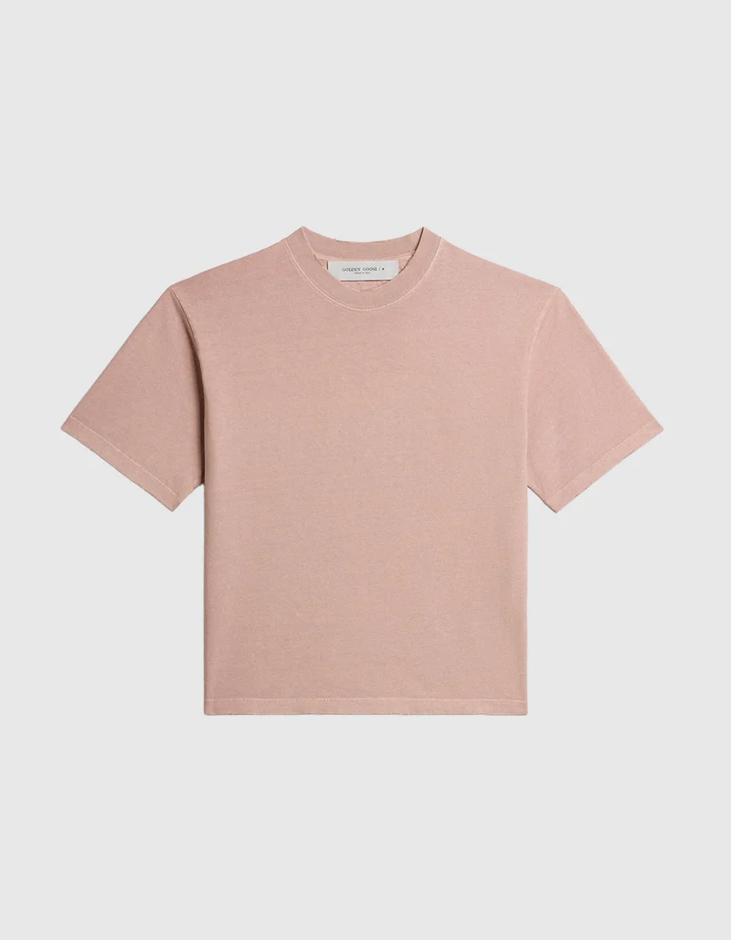 Boxy Fit T-Shirt mit Logo auf der Rückseite