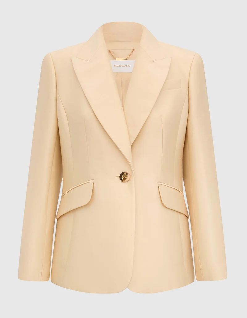 Woll-Seide Blazer Luna Single
