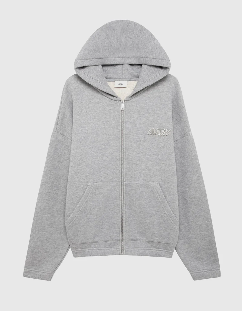 Zip-Hoodie mit Logo
