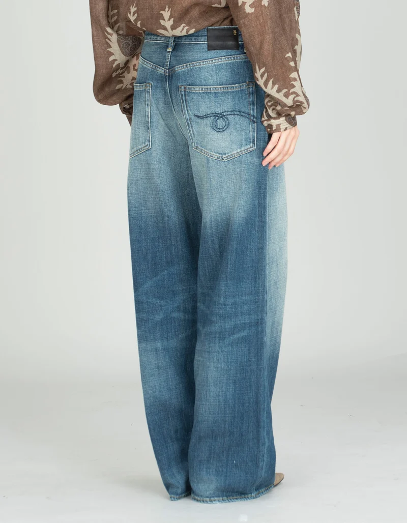 Relaxed Wide-Leg Jeans D'Arcy Loose Jean