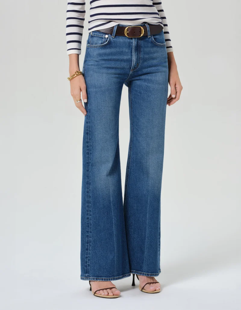High-Rise Flare-Leg Jeans Kimberly 70s