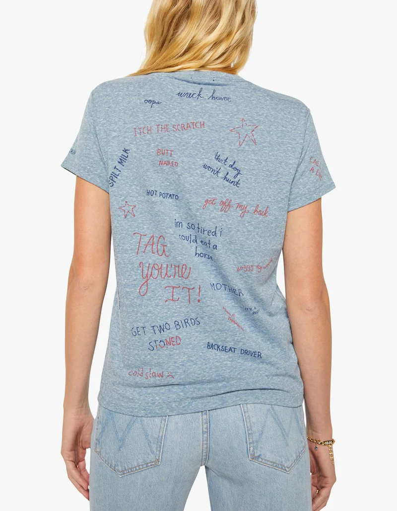 Bedrucktes T-Shirt The Boxy Goodie