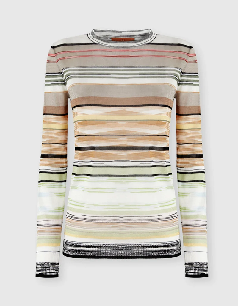 Gestreiftes Longsleeve