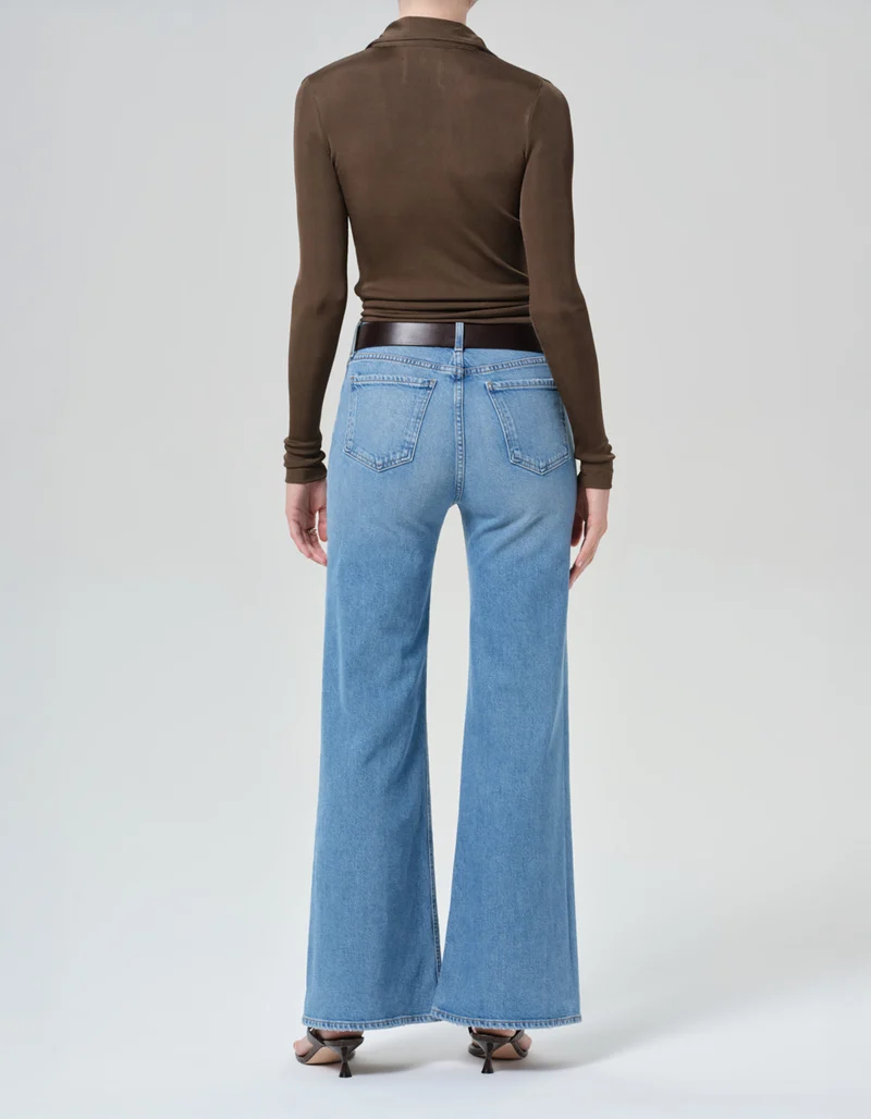 High-Rise Flare-Leg Jeans Kimberly 70s