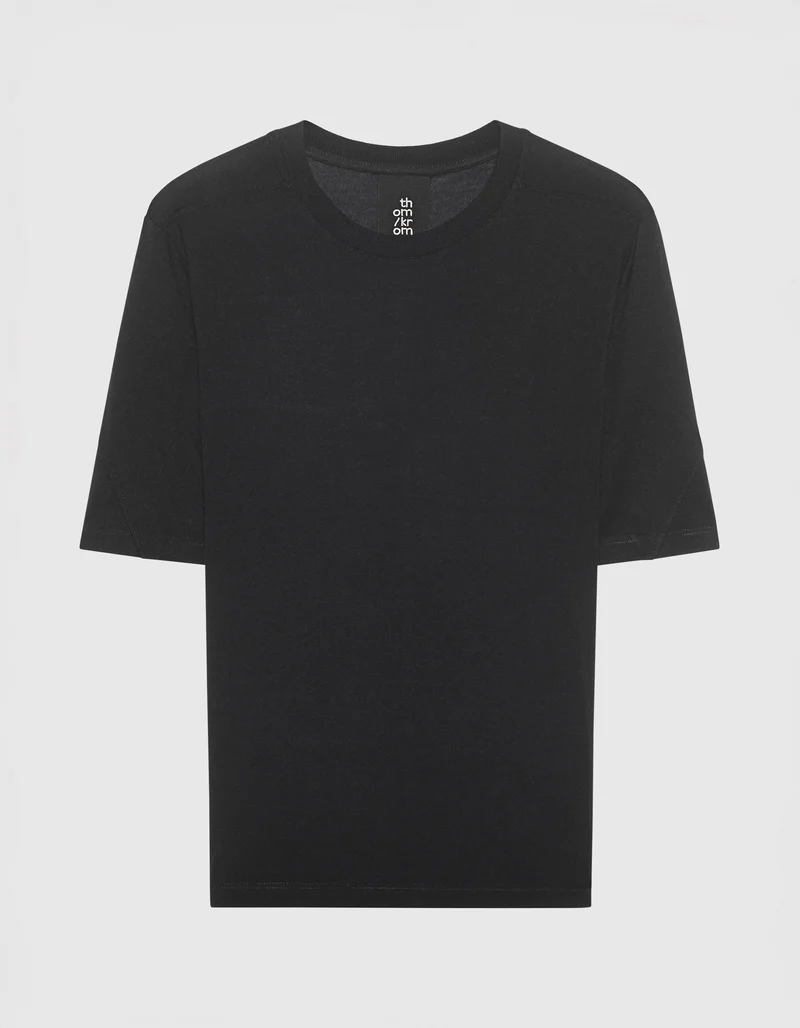 T-Shirt mit Seidenanteil